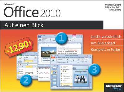 Book cover for Microsoft Office 2010 - Auf Einen Blick