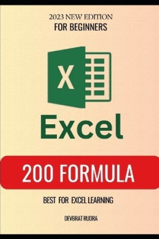 Cover of 200 Excel Formula Best For Excel Learners