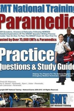 Cover of EMT National Training Paramedic Practice Questions & Study Guide