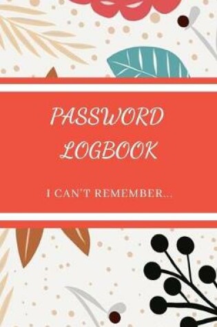 Cover of Password Logbook