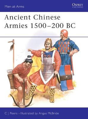 Book cover for Ancient Chinese Armies 1500-200 BC