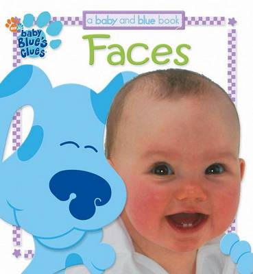 Book cover for Baby and Blue Board Book: Faces