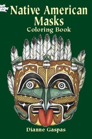 Cover of Native American Masks Coloring Book