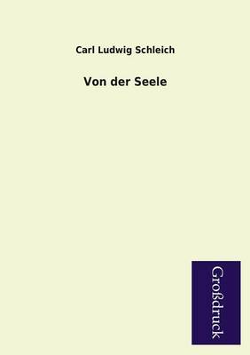 Book cover for Von der Seele