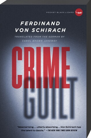 Cover of Crime and Guilt