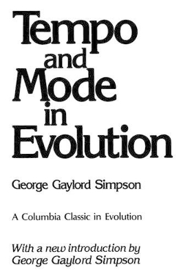 Cover of Tempo and Mode in Evolution