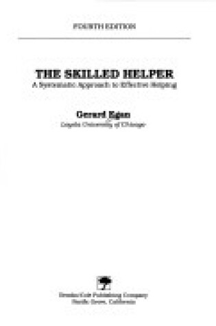 Cover of The Skilled Helper