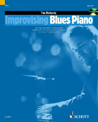 Cover of Improvising Blues Piano