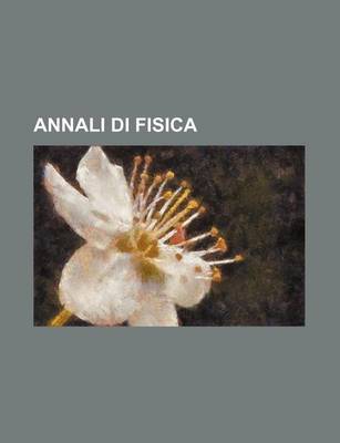 Book cover for Annali Di Fisica