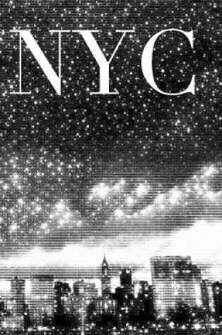 Cover of Iconic Manhattan Night Skyline Writing Journal
