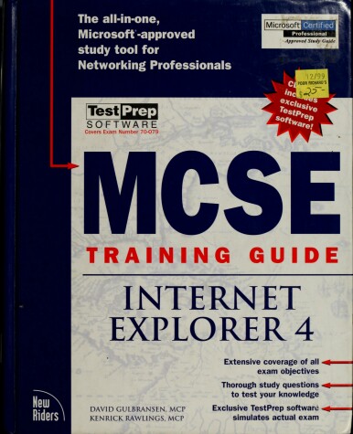 Cover of MCSE Training Guide