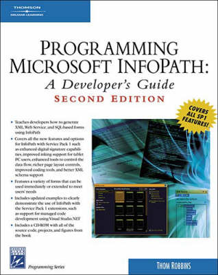 Book cover for Programming Microsoft Infopath