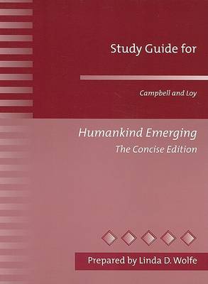 Book cover for Humankind Emerging