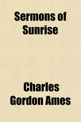 Book cover for Sermons of Sunrise