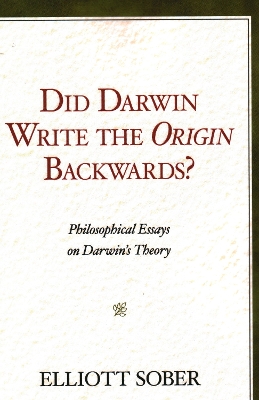 Book cover for Did Darwin Write the Origin Backwards?