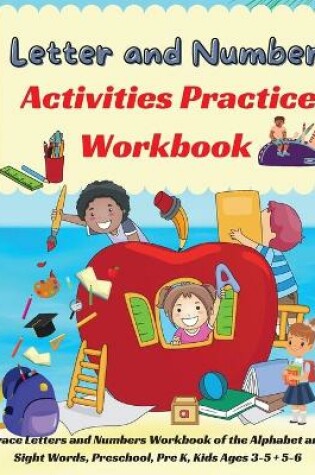 Cover of Letter and Number Activities Practice Workbook