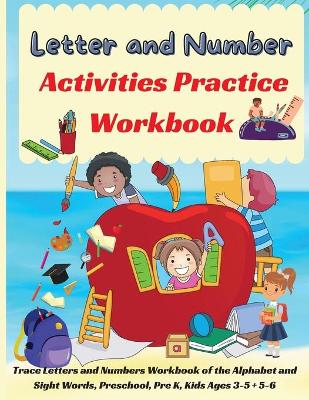 Book cover for Letter and Number Activities Practice Workbook