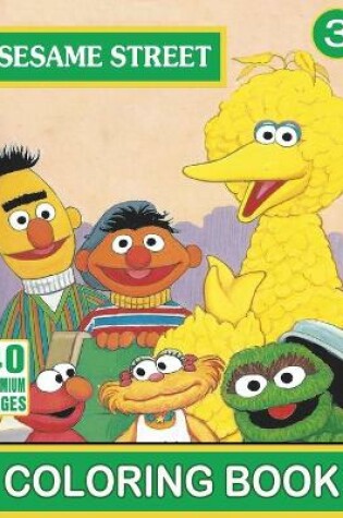 Cover of Sesame Street Coloring Book Vol3