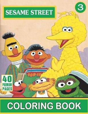 Book cover for Sesame Street Coloring Book Vol3