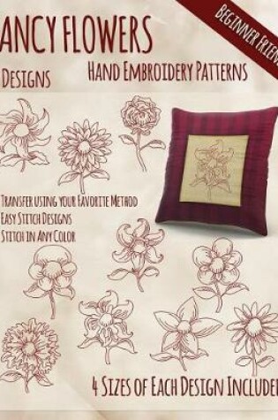 Cover of Fancy Flowers Hand Embroidery Patterns