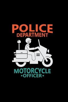 Book cover for Police department motorcycle officer