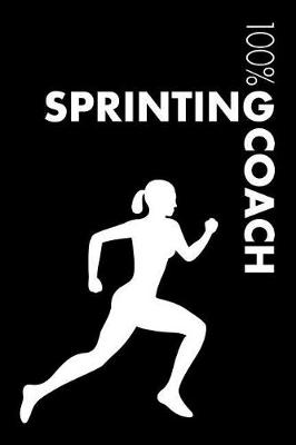 Book cover for Womens Sprinting Coach Notebook