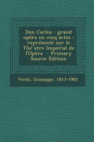Cover of Don Carlos