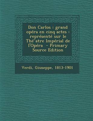 Book cover for Don Carlos