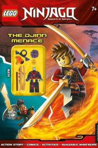 Cover of The Djinn Menace (Activity Book with Minifigure)
