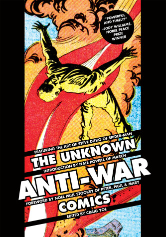 Book cover for The Unknown Anti-War Comics!