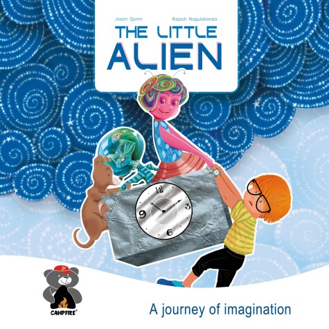 Book cover for The Little Alien