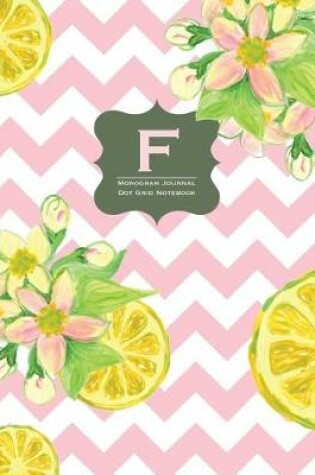 Cover of Monogram Journal F - Dot Grid Notebook