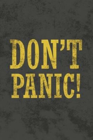 Cover of Don't Panic