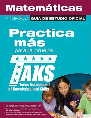 Cover of The Official Taks Study Guide for Grade 4 Spanish Mathematics