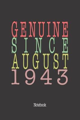 Book cover for Genuine Since August 1943