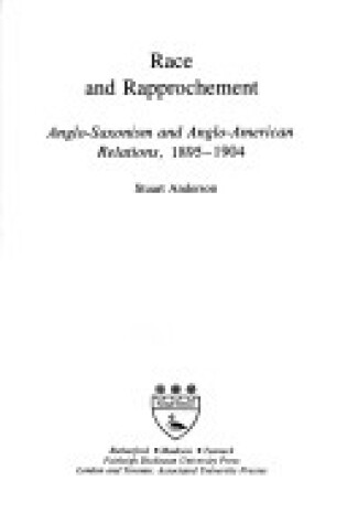 Cover of Race and Rapprochement