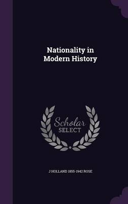 Book cover for Nationality in Modern History