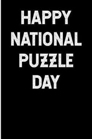 Cover of Happy National Puzzle Day