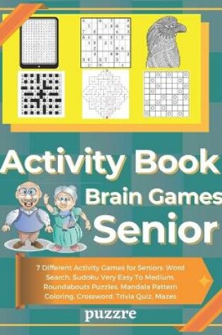 Cover of Activity Book Brain Game Senior