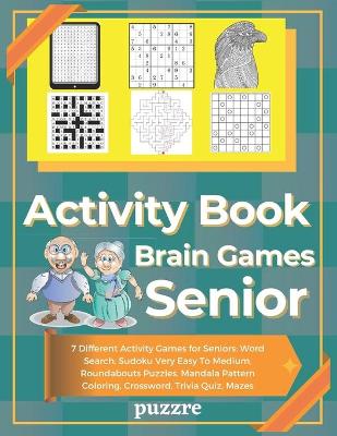 Book cover for Activity Book Brain Game Senior