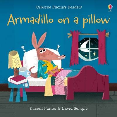 Cover of Armadillo on a pillow