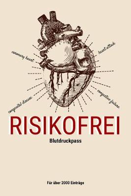 Book cover for Risikofrei - Blutdruckpass - Fur uber 2000 Eintrage