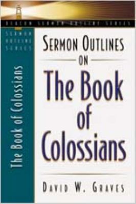 Book cover for Sermon Outlines on the Book of Colossians