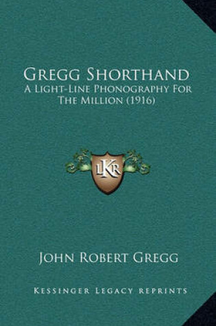 Cover of Gregg Shorthand