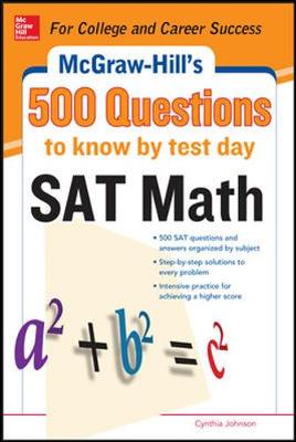 Book cover for 500 SAT Math Questions to Know by Test Day