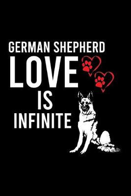 Book cover for German Shepherd Love Is Infinite