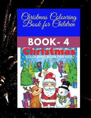 Book cover for Christmas Colouring Book for Children Book - 4