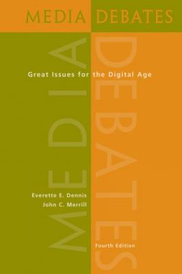 Book cover for Media Debates : Great Issues for the Digital Age (with InfoTrac (R))