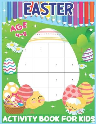 Book cover for Easter Activity Book For Kids Ages 4-8