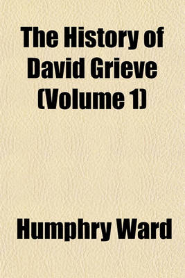 Book cover for The History of David Grieve (Volume 1)